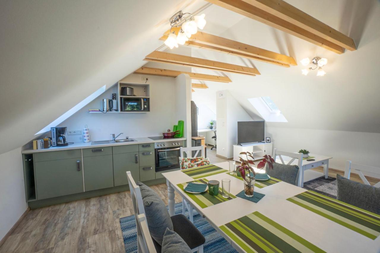 Hirtenhaus 28B Obergeschoss Chorin Extérieur photo